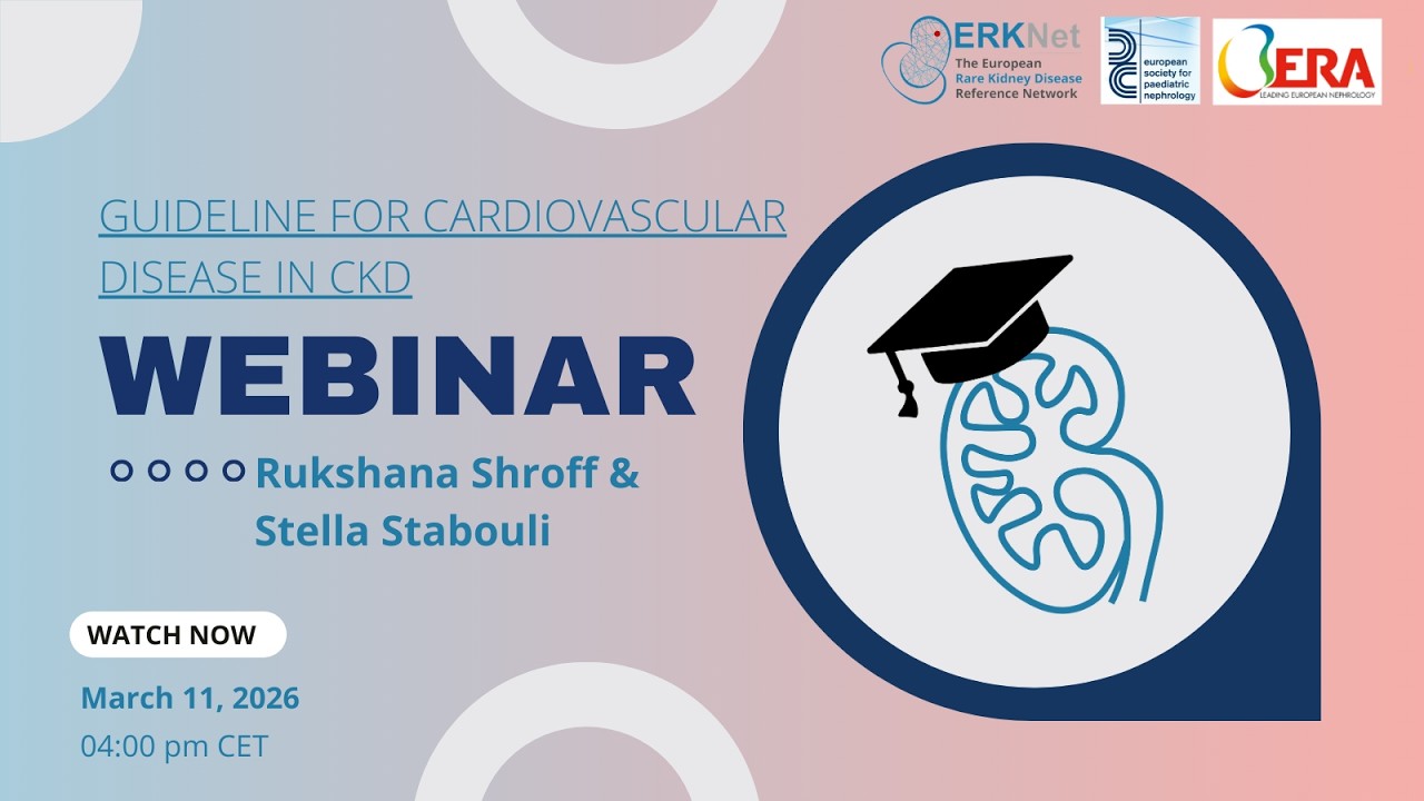 Guideline for Cardiovascular Disease in CKD - ERKNet/ESPN/ERA Webinar ...