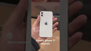 İphone 11 ekran kasa ve renk değişimi müşterimize hayırlı olsun 🪛