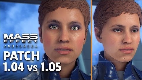 Comparing Facial Animations In The New Mass Effect: Andromeda Patch