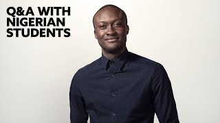 Northumbria Q&A with Nigerian students