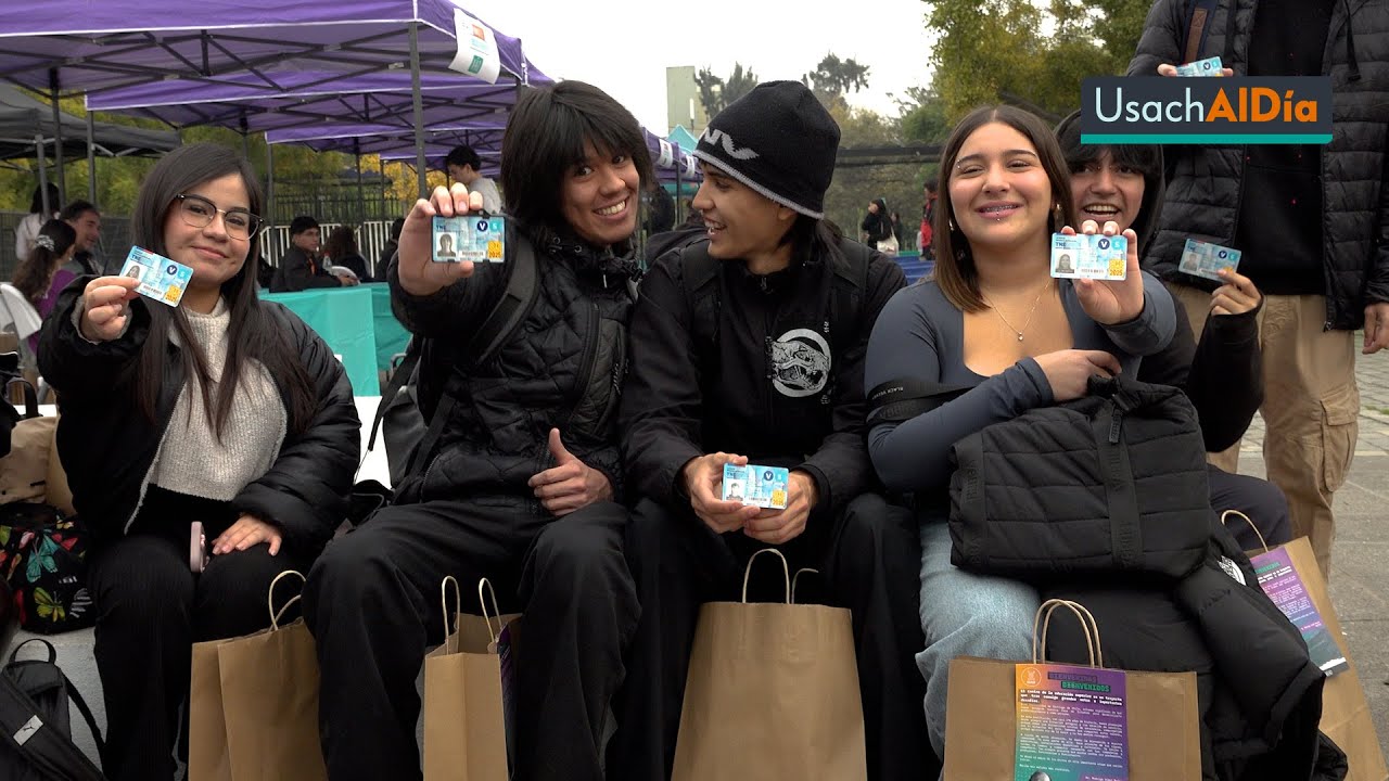 Entrega de TNE 2025 a las y los estudiantes de la Usach