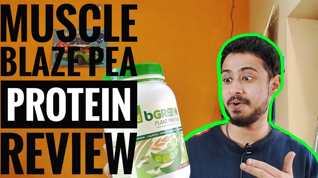 MuscleBlaze Pea Protein Review Bgreen By Muscleblaze YouTube