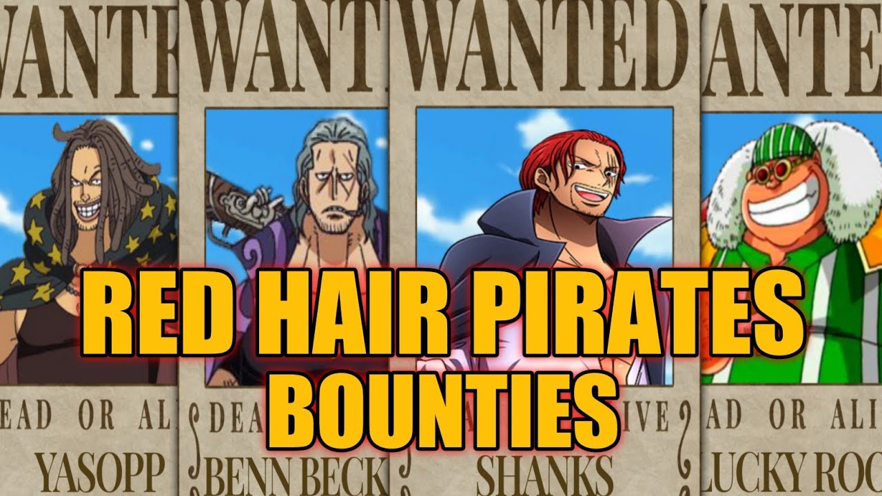 onepiece #redhairpirates #bounty