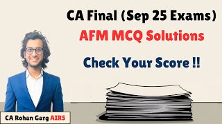 Download Lagu CA Final Sep 25 AFM Paper MCQ Solutions MP3 Download Lagu CA Final Sep 25 AFM Paper MCQ Solutions MP3