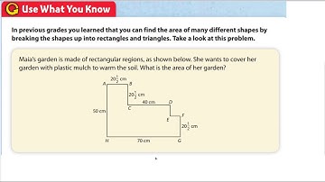Lesson 20   Area of Composed Figures   Part 1