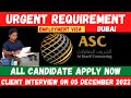  al sharif  contracting client interview on 05 december 2022 for dubai 