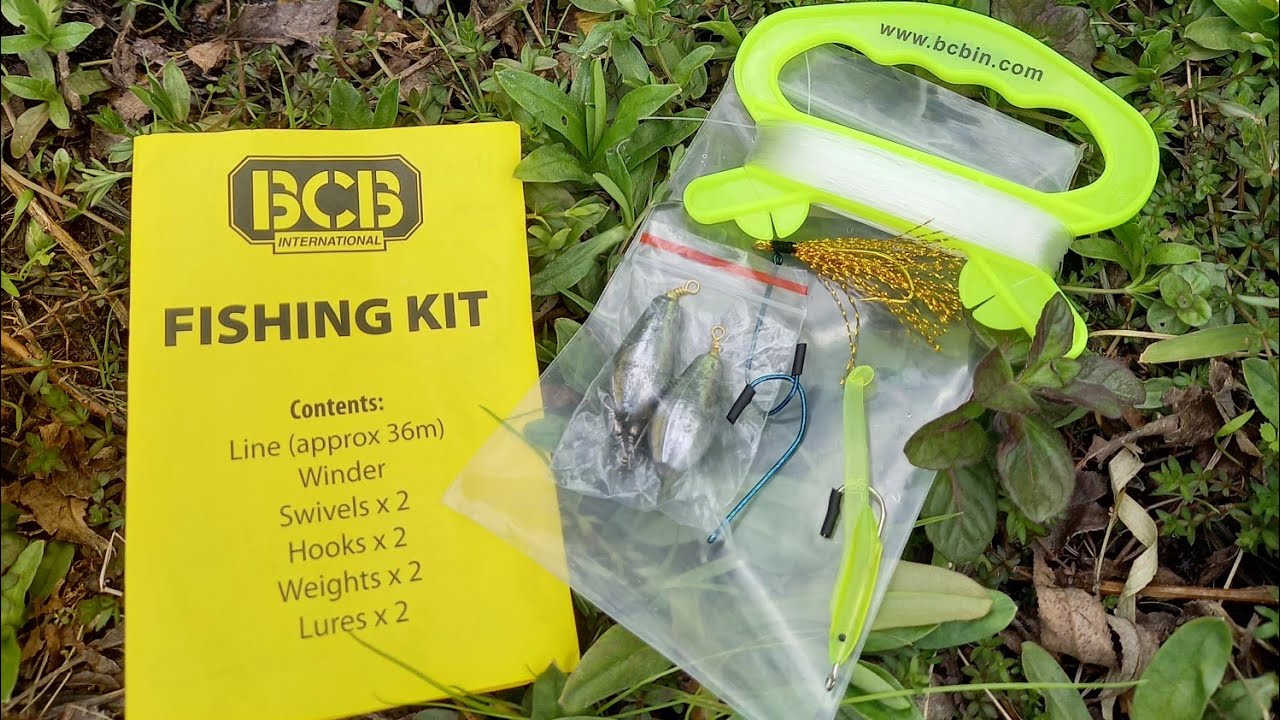 bcbin Bushcraft Fishing Survival Kit (Bushcraftlab) 