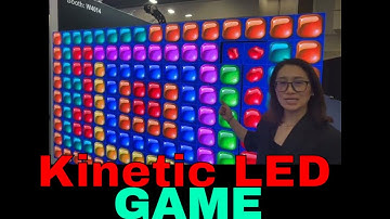 Dive Into The Future With Our 3d Tv - Kinetic Led Screen By Pj-link