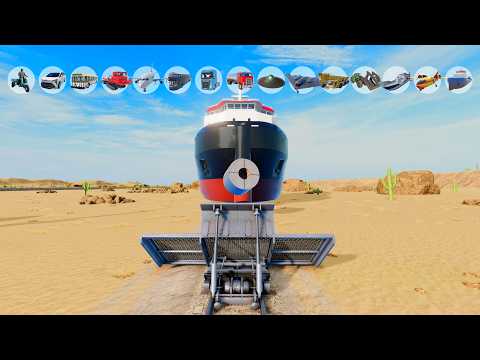Can Anything Stop a 5-Ton Steel Coil at 400 MPH? 💥 | BeamNG.drive