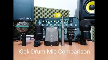 Kick Drum Mic Comparison
