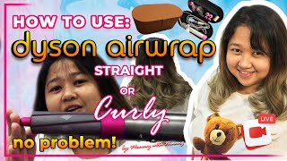 How to use Dyson Airwrap Styler Complete Set | Straight Hair or Curly Hair No Problem screenshot 5