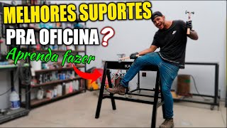 UM DOS MELHORES SUPORTE PRA OFICINA - APRENDA A FAZER!!!