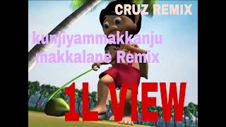 Video thumbnail of "kunjiyammakkanju makkalane #house_remix_(Bass_boosted by CRUZ™) hard remix"