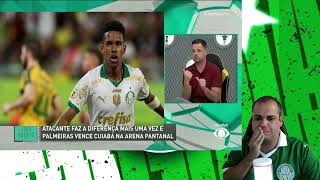 ''ESSE ESTEVÃO  DO PALMEIRAS E O NOVO PELE'' NETO RASGA ELOGIOS APOS CUIABA 0 X 2 PALMEIRAS