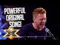 Aidan performs a powerful original in this MESMERISING Audition! | The X Factor UK