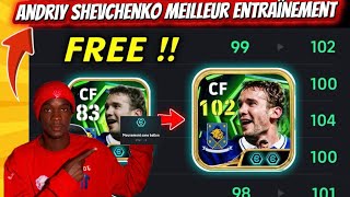 EPIC GRATUIT ANDRIY SHEVCHENKO 😱 | MEILLEUR ENTRAÎNEMENT SUR eFootball 2026 ! 🔥