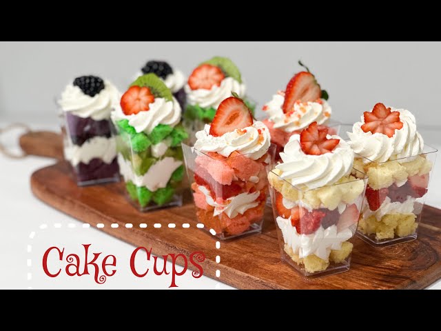 Cake Cups, simple and easy 