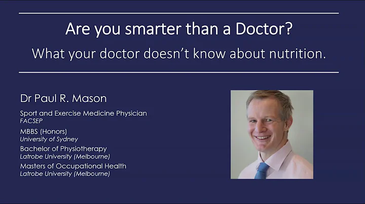 Dr. Paul Mason - 'Are you smarter than a Doctor? W...