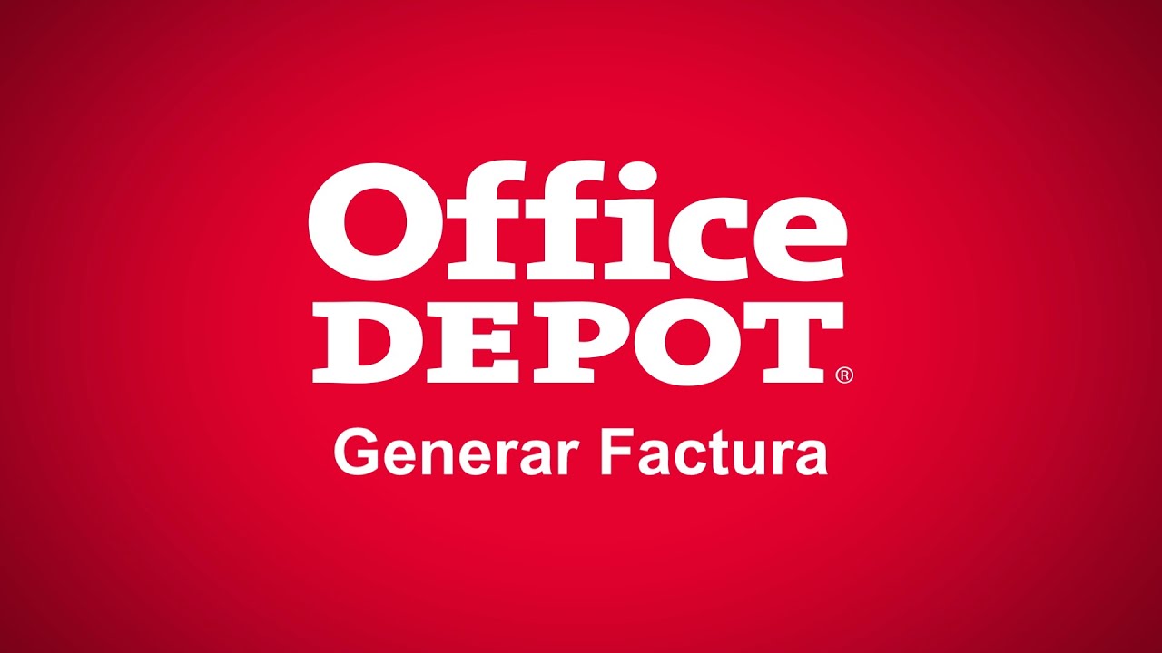 Office Depot Facturación -Factura Electrónica en Línea