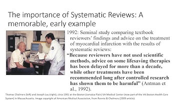 Systematic Reviews: An Introduction