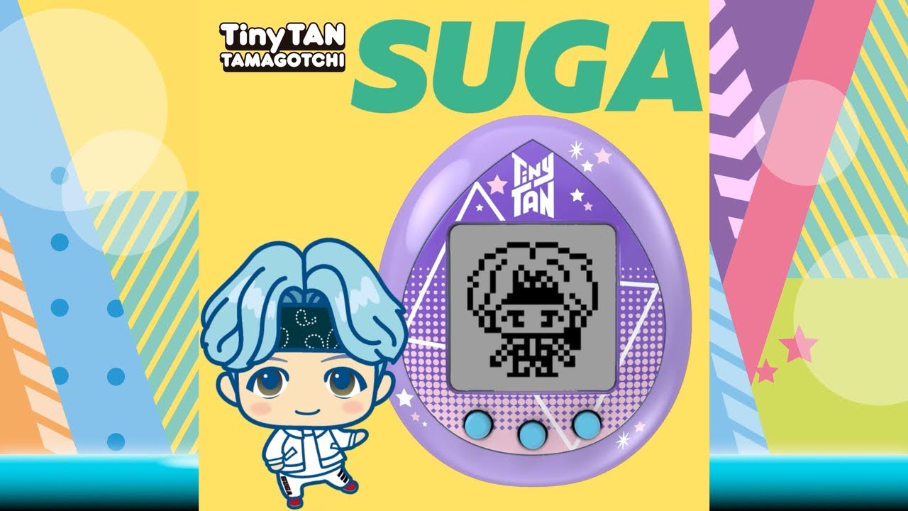 「TinyTAN」のたまごっち『TinyTAN Tamagotchi』が登場！-SUGA ver.-