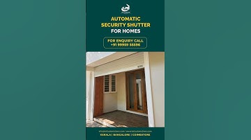 SECURITY SHUTTER FOR HOMES