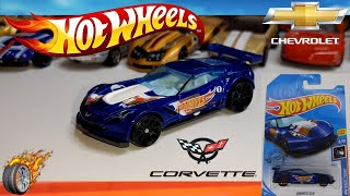 Custom Hot Wheels Corvette C7. R HW Race Team 8/10