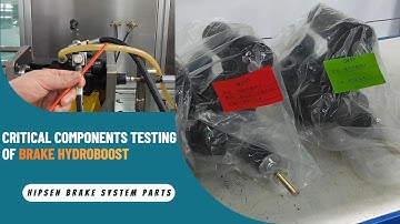 Test Methods of Hydroboost Brake