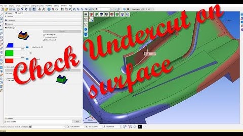 Check Undercut on surface-Worknc
