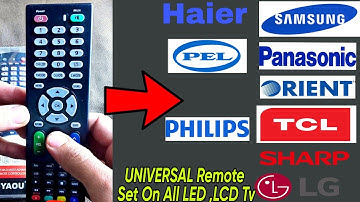 How To Set Universal Remote On All LED,LCD,Tv in Urdu/Hindi ||Detail Electronics||