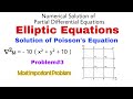 78. Solution of Elliptic Equation | Poisson's Equation | Problem#3 | Complete Concept