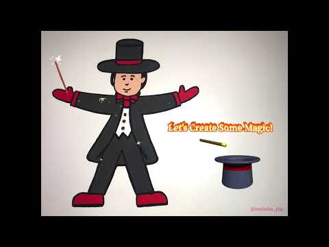 Video: How To Draw A Magician