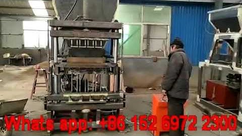 SYN4-5 Hydraulic press fully automatic clay cement lego block machine