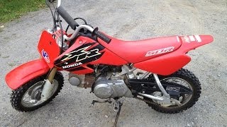 xr50r kids dirt bike