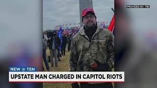 Upstate man charged in capitol riots
