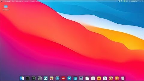 MX Linux  xfce Customization : MacOS Big Sur Themes, Icons, cursor