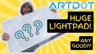 Review of Artdot's HUGE A2 light pad