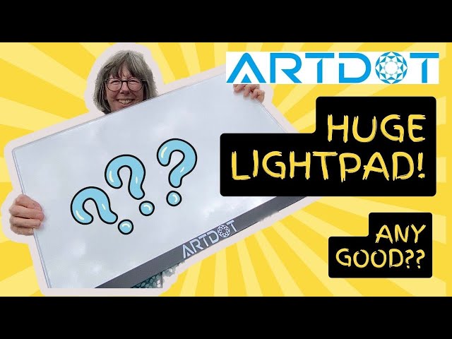 Review of Artdot's HUGE A2 light pad 