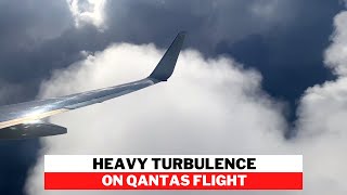 Heavy Turbulence On Qantas Flight After Takeoff From Sydney