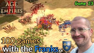 My First 100 Games With The Franks in AOE2! 23
