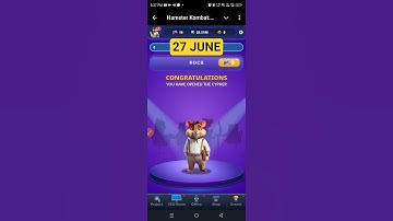 Hamster Kombat Dev Game Daily Cipher 27 June | Hamster Kombat Daily Cipher Code | Daily Combo