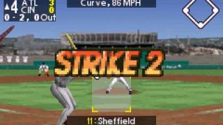 All-Star Baseball 2003 - All-Star Baseball 2003 (GBA / Game Boy Advance) - Vizzed.com GamePlay Part 3 Mynamescox44 - User video