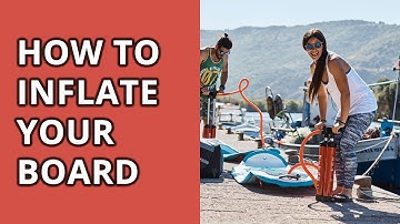 How to inflate your Red Paddle Co inflatable paddle board
