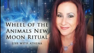 Online Wheel of the Animals New Moon Ritual, live with Athena 🌑✨