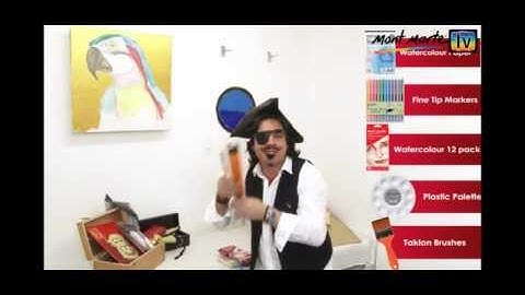 Art Lesson: How to Make a Pirate Treasure Map