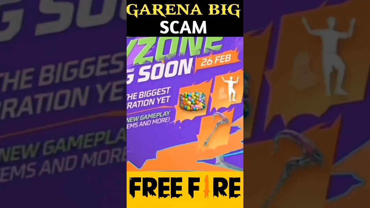 GARENA BIG SCAM 😱 || 