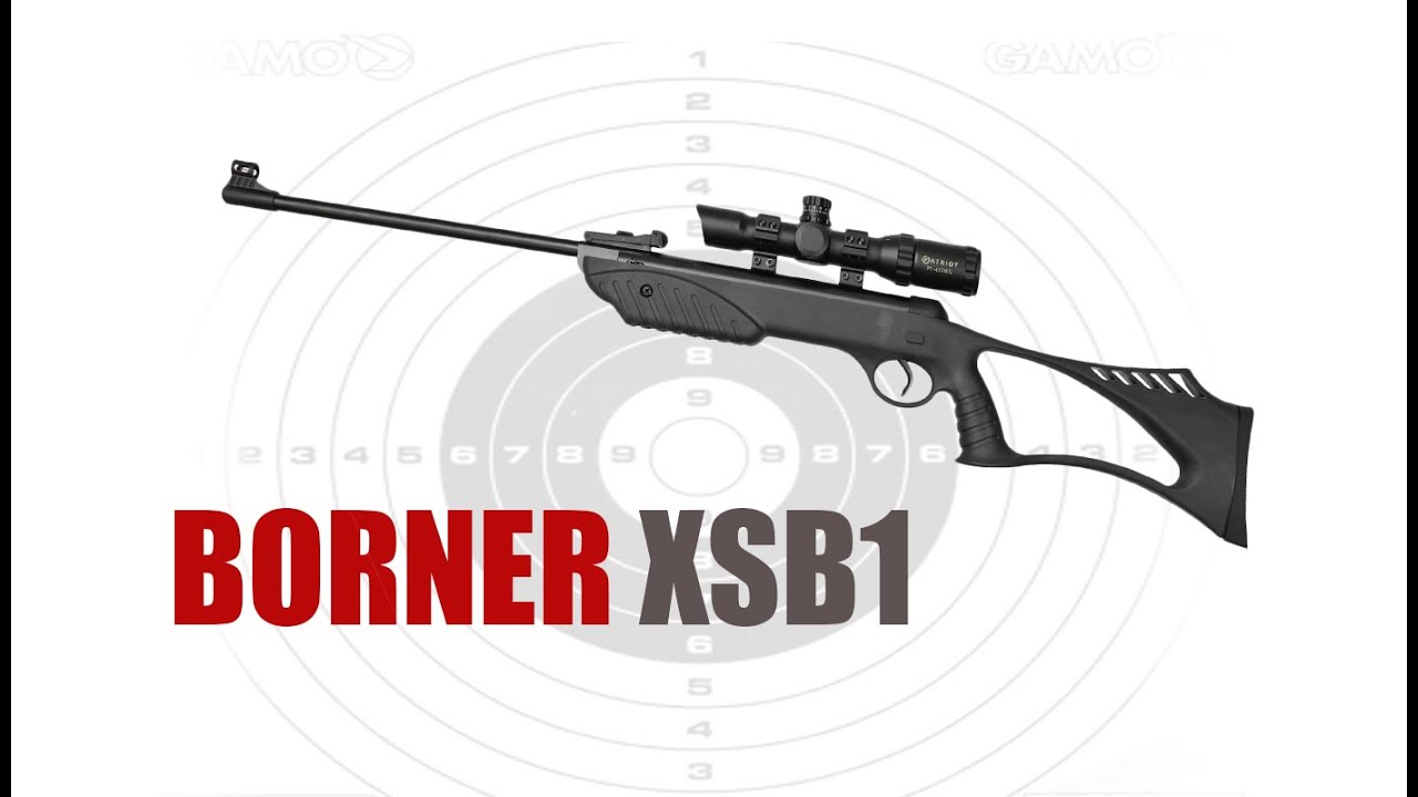 ✓ Borner Borner XSB1 - carabina/escopeta de balines (plomo) 