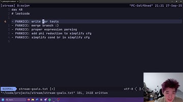 studying compilers every day until i land a compiler role (day 48)