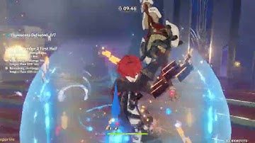 Spiral Abyss 2.7 Floor 12 Diluc Continuous No Cards (Diluc / Bennett / Xingqiu / Zhongli)