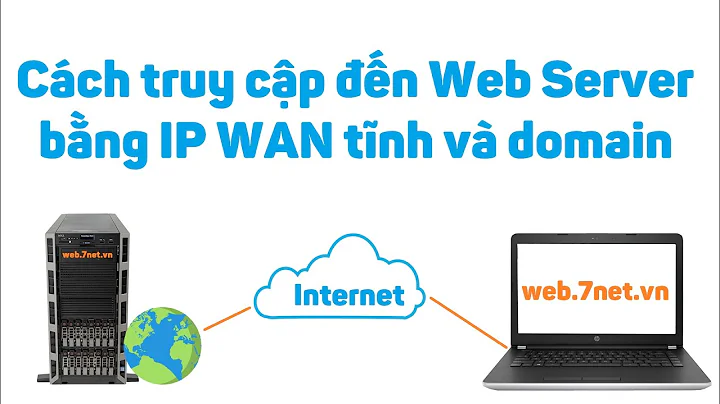 Server 10: Cách truy cập đến Web Server bằng IP WAN tĩnh và domain